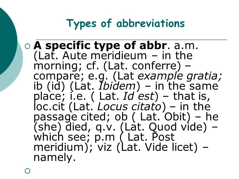 A specific type of abbr. a.m. (Lat. Aute meridieum – in the morning; cf.